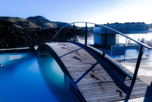 Fra Reykjavik til Blue Lagoon til Keflavik lufthavn med ventetid