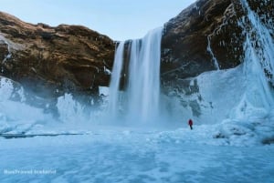 Z Reykjaviku: Vík Lava Show i wycieczka po wodospadach południowego wybrzeża