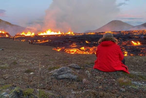 From Reykjavik: Volcano Hike & the Sky Lagoon