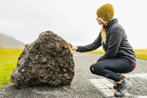De Reykjavík: Cachoeiras, Praia Negra e Viagem de um dia à Geleira