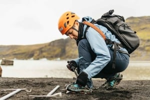 De Reykjavík: Cachoeiras, Praia Negra e Viagem de um dia à Geleira