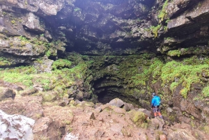 Geologisk lavatunneleventyr - Arnarker-grotten