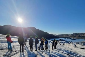 Glacier Hike, South Coast Iceland, Black Beach & Sky Lagoon