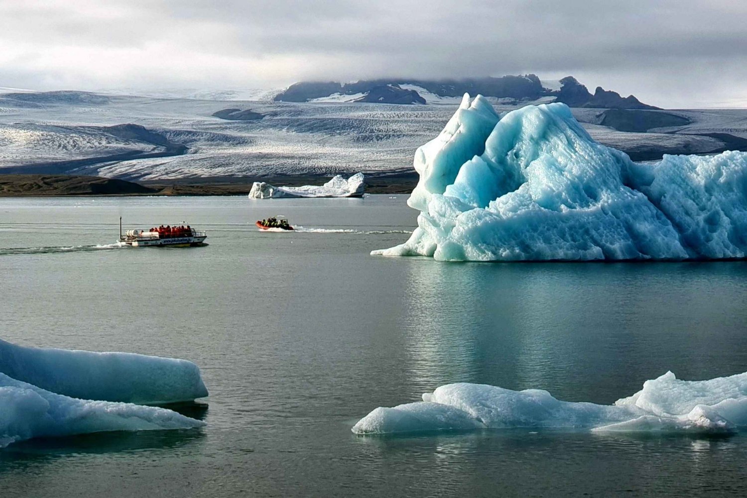 Gletsjer Lagune en zuidkust. Privétour
