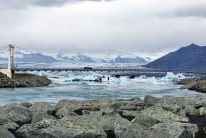 Laguna dei ghiacciai e costa meridionale. Tour privato di un giorno