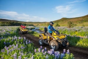 Golden Circle en ATV: Combo-tour van een hele dag vanuit Reykjavík