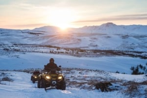 Golden Circle en ATV: Combo-tour van een hele dag vanuit Reykjavík