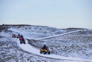 Golden Circle en ATV: Combo-tour van een hele dag vanuit Reykjavík