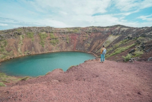 Island: Tur av Gyllene cirkeln & Kerið-kratern i liten grupp