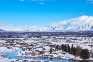 Den gyldne cirkel Elite: Friðheimar-gården og Sky Lagoon