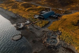 Golden Circle: Geotermisk sjøbad og gårdslunsj guidet tur