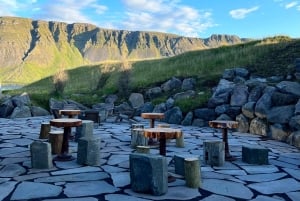 Hraunfossar, Barnafoss+Hvamsvik hot spring Private Tour