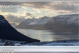 IJsland: Audiogids, Interactieve kaart 200 plekken ++