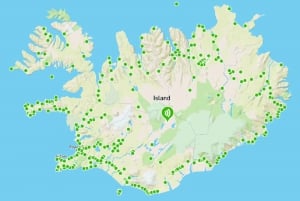 IJsland: Complete audiogids met zelfbegeleiding van het eiland