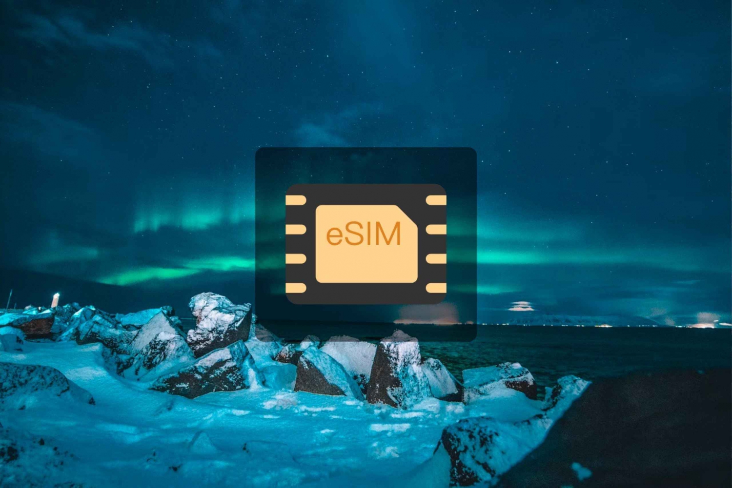 Islandia: Plan de datos móviles eSim Europa