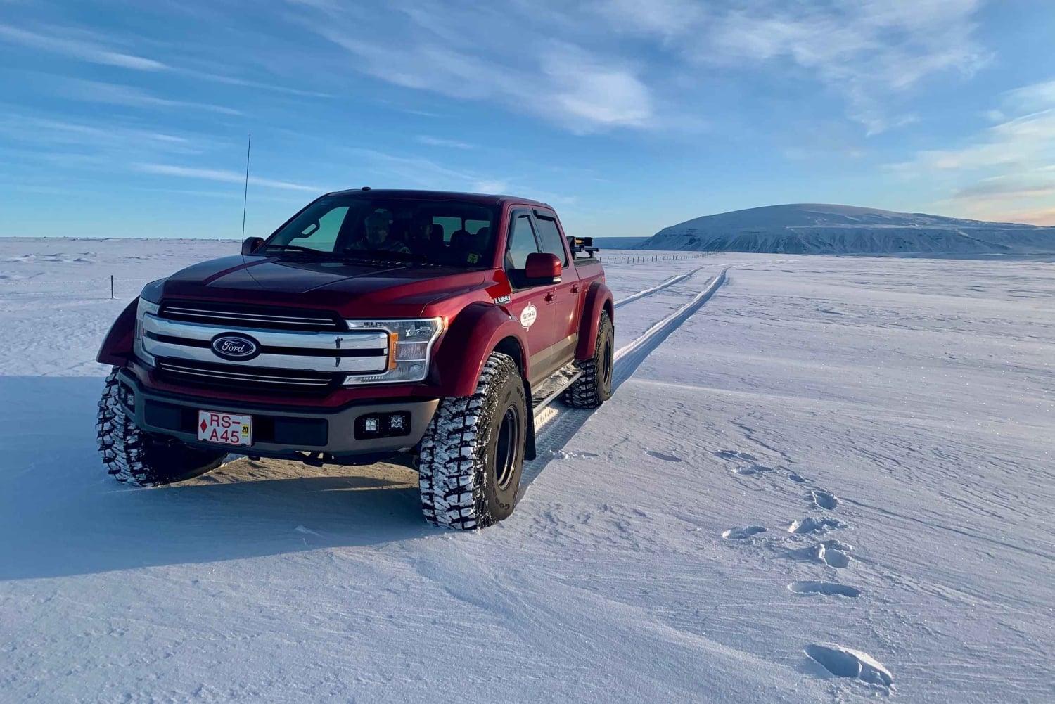 Island i en nøddeskal, privat Super Jeep