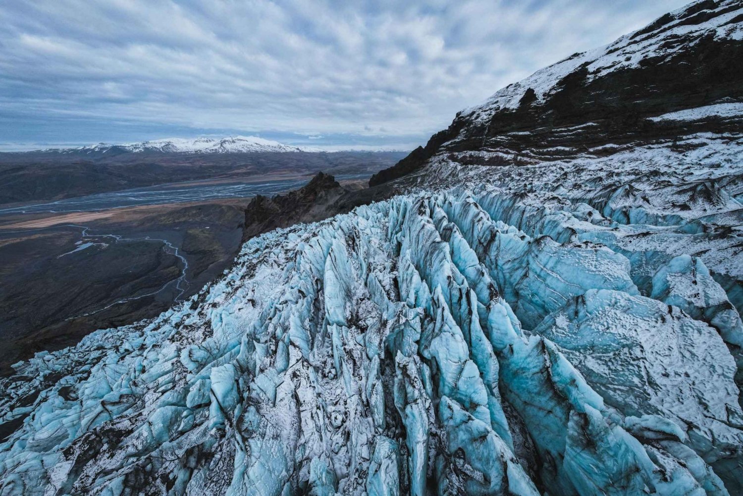 Islande : Visite privée de la côte sud et de la randonnée des glaciers