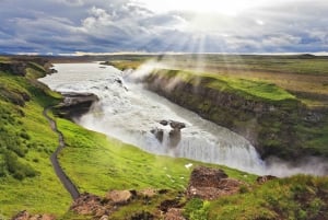 Mellomlanding på Island: Den blå lagune, Den gylne sirkel og sørkysten