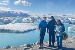 Eksklusiv dagstur til Jökulsárlón-breen og Diamond Beach