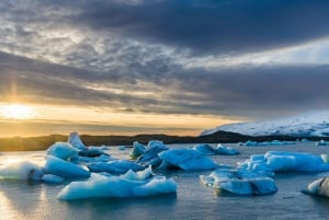 Eksklusiv dagstur til Jökulsárlón-breen og Diamond Beach