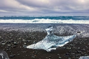 Eksklusiv dagstur til Jökulsárlón-breen og Diamond Beach