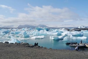 Circuit privé de la lagune du glacier de Jökulsárlón et de la côte Sud