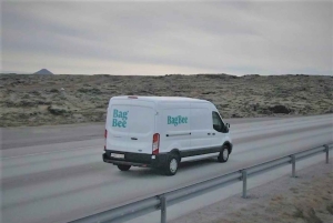 Check-in de bagagem do aeroporto KEF a partir de hotéis e residências