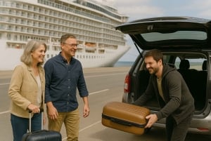 Keflavik flygplats: Privat transfer till Reykjavik stad