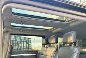 Keflavik lufthavn - Sky Lagoon - Reykjavik sentrum