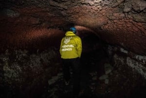 Cueva de Leidarendi: túnel de lava espeleología de Reykjavik