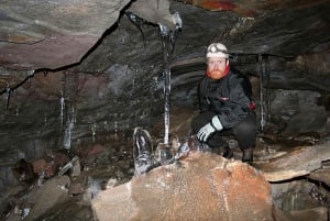 Leidarendi Cave: Lava Tunnel Caving från Reykjavik