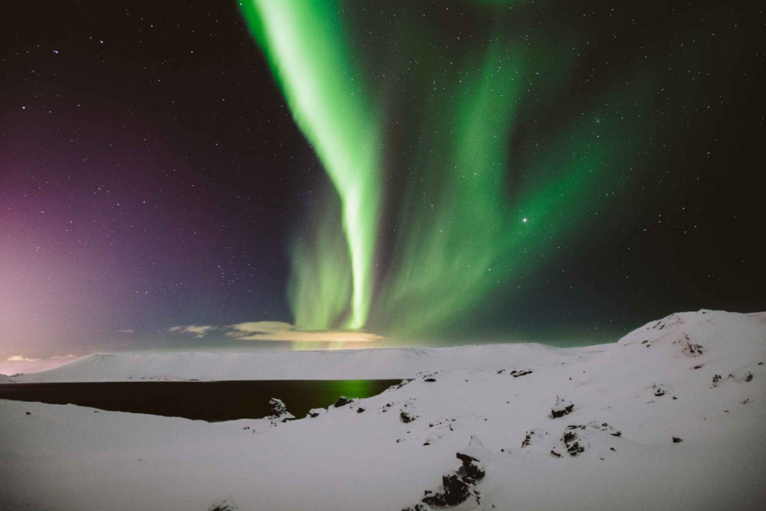 From Reykjavik: Premium Northern Lights Hunt w/ Photographer