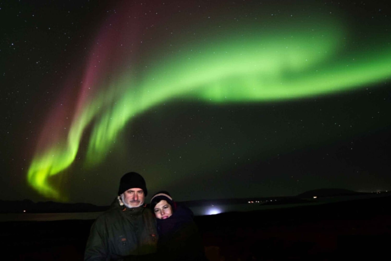 Aurores boréales et chocolat chaud : Visite privée en 4x4 depuis Reykjavik