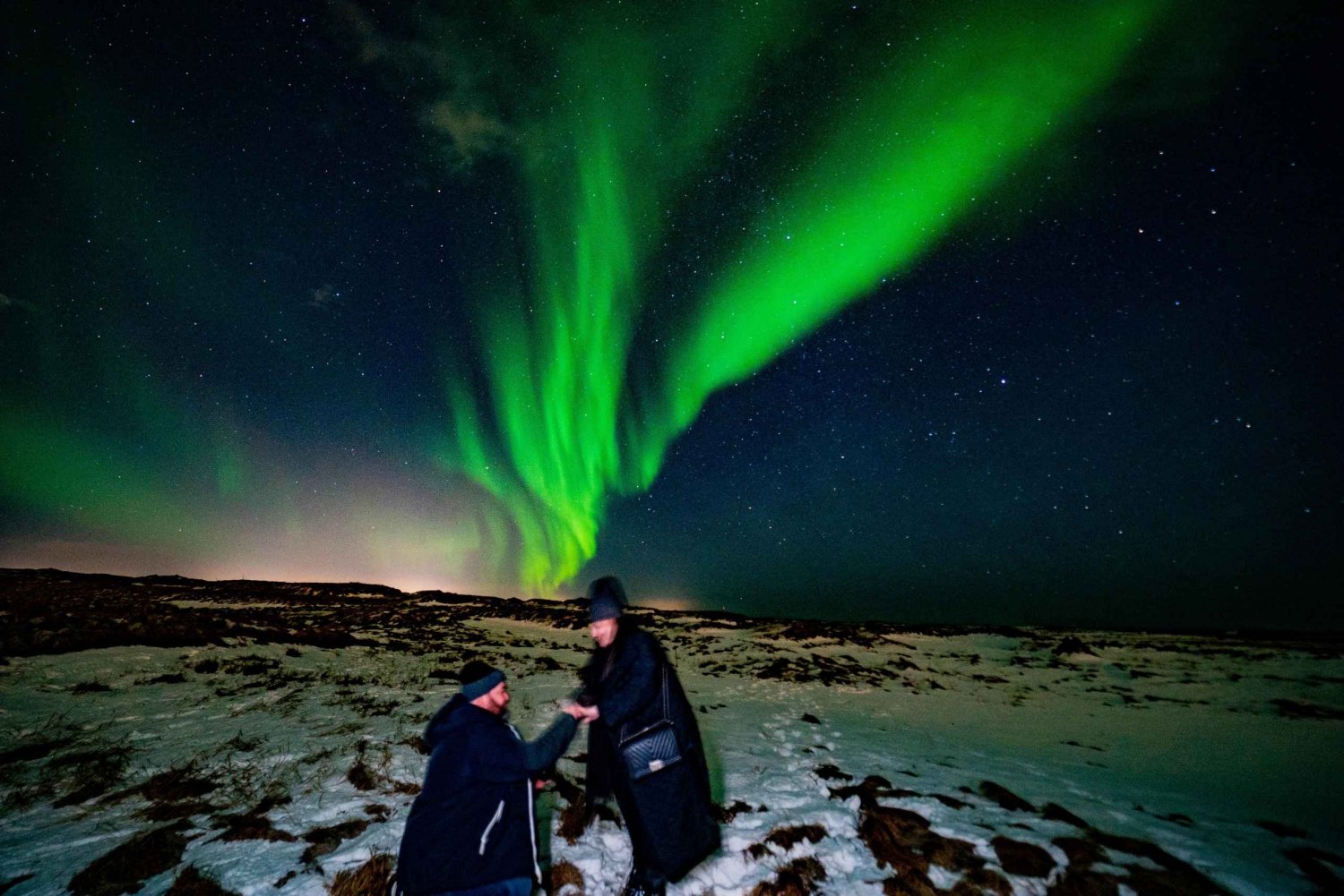 Norrskenstur från Reykjavik med fotografering