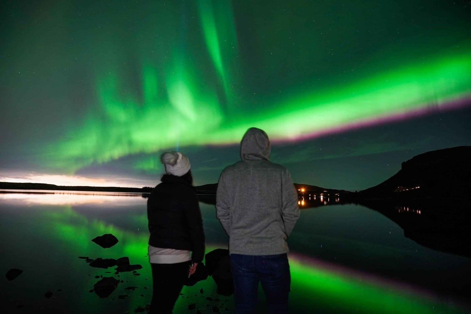Northern Lights Tour From Reykjavik with Photos & Hot Choc