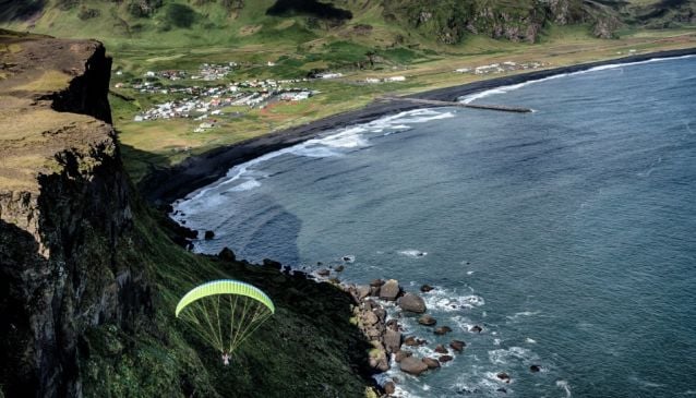 Paragliding Iceland