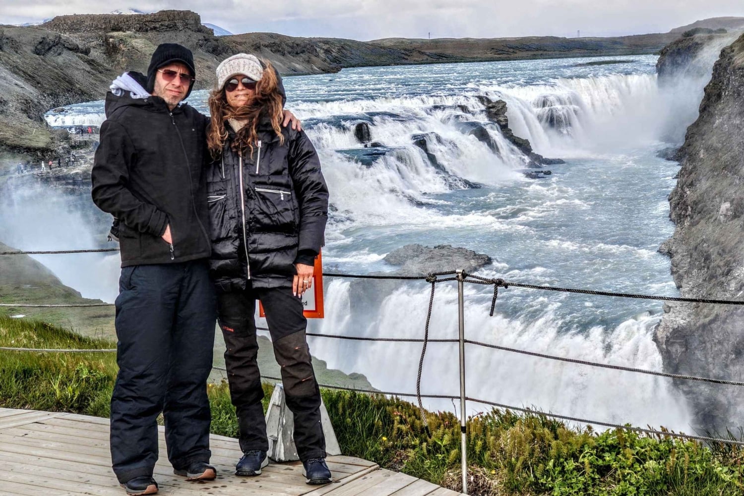 Visite combinée privée : une journée sur le Cercle d'or et la côte sud
