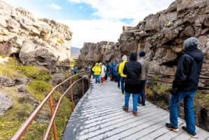 Privat Golden Circle-tur från Reykjaviks kryssningsterminal