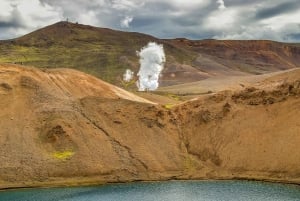 Tour privato a piedi: Sito di eruzione vulcanica e Reykjanesbær