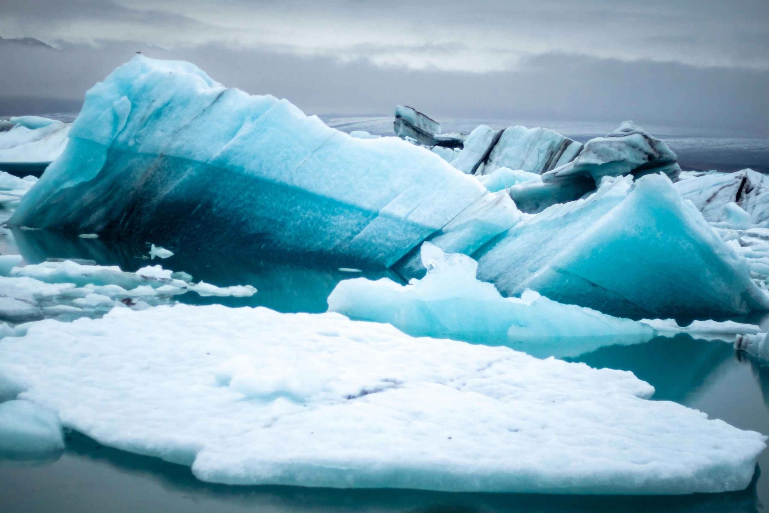 Privat tur til Jökulsárlón Diamond Beach og Black Sand Beach