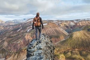 Private Landmannalaugar Hiking tour with Reykjavik Pickup