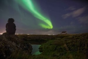 Caza privada de lujo de auroras boreales