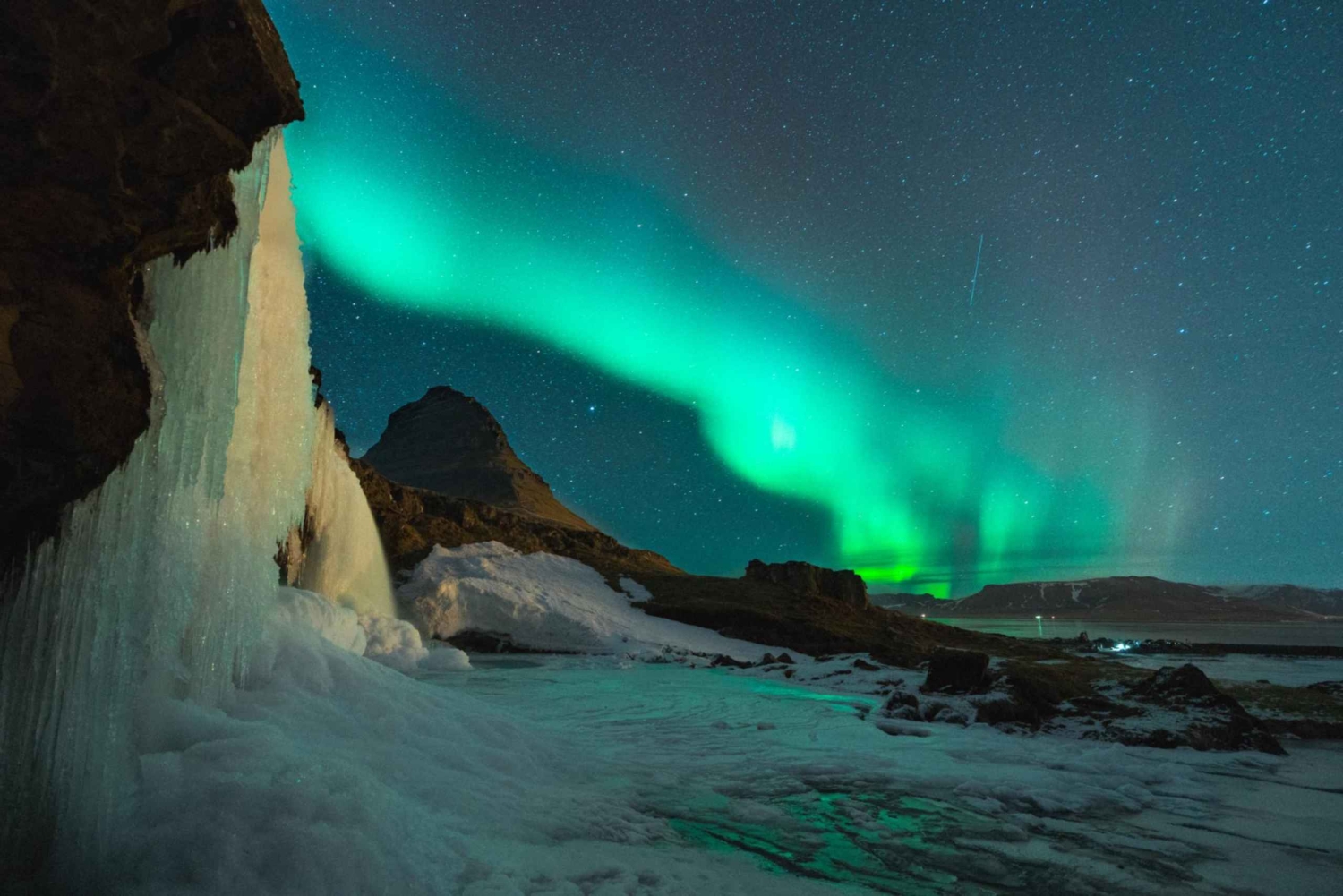 Tour serale privato dell'aurora boreale