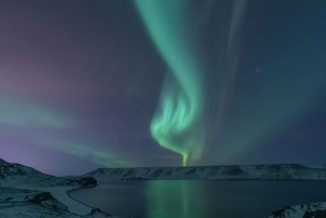 Tour serale privato dell'aurora boreale