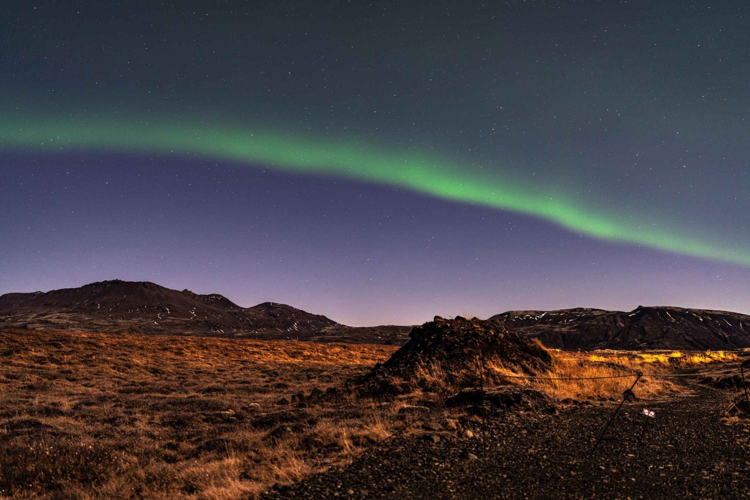 Passeio privativo de jipe pelas luzes do norte saindo de Reykjavik