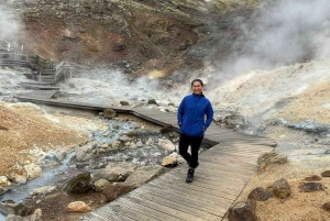 Privat Reykjanes-tur m. afhentning i Keflavik Int. Lufthavn