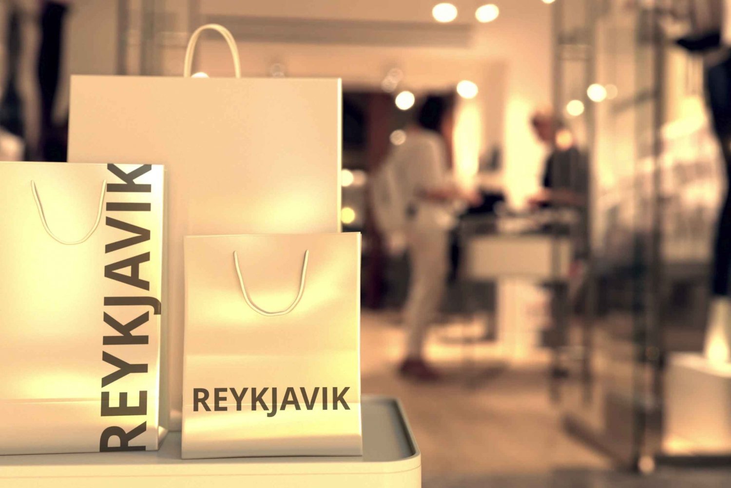Privat shopping- og sightseeingtur i Reykjavik