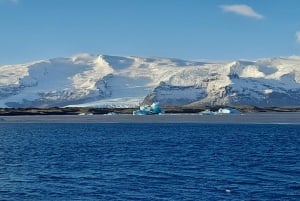 Privat tur till Glaciärlagunen och Diamond Beach från Reykjavik