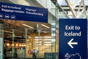 Privat transport: Keflavik lufthavn til Reykjavik by