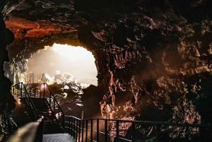 Reykjanes: Błękitna Laguna i tunel lawowy